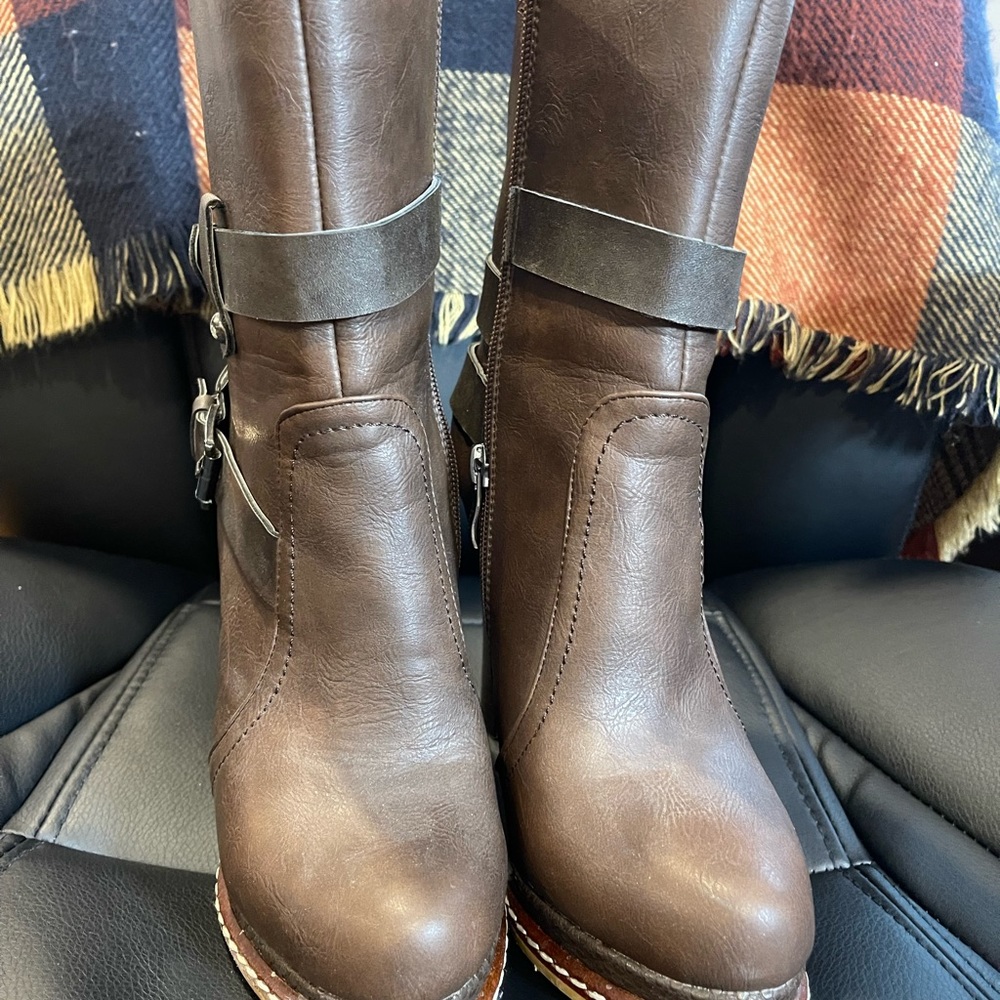 Italian heeled boots